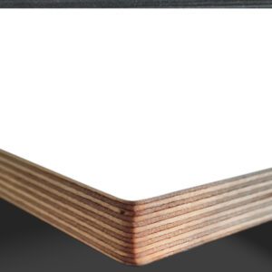 L & P White PF1  UltraMatt Laminate Faced Birch Ply Furniture Board 3030x1200x20mm