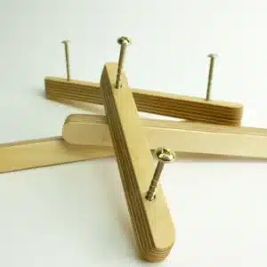 Birch Plywood Pull Handle Lacquered 200x18mm