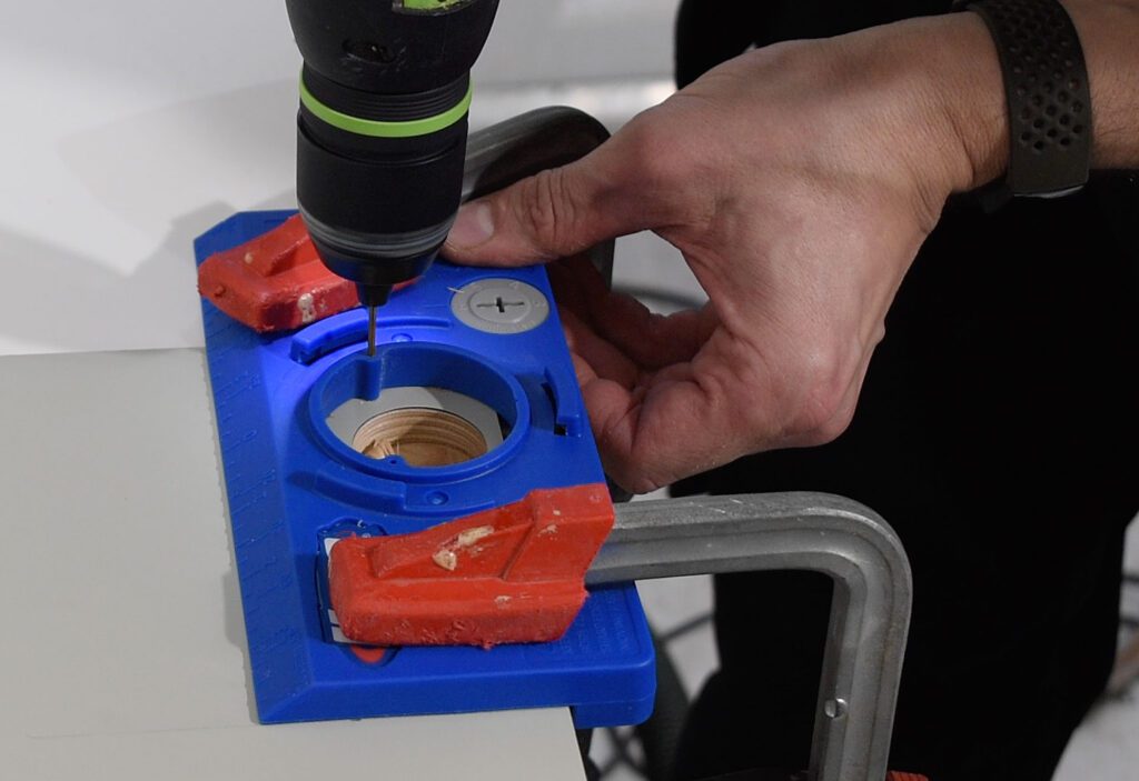 drilling for hinges