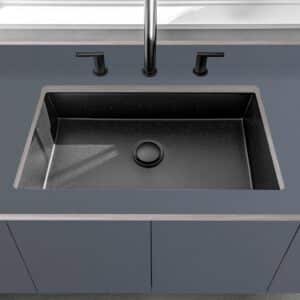 Fenix Azzuro Naxos 0771 Laminate 1 side Birch Ply Worktop & Splashback (Pair) 2x3030x(640+100)x20mm