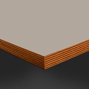Fenix Beige Arizona 0748 Ultramatt Laminate 1 side Birch Ply Table Top (Pack of 10) 596x596x20mm