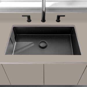 Fenix Beige Arizona 0748 Laminate 1 side Birch Ply Worktop & Splashback (Pair) 2x3030x(640+100)x20mm
