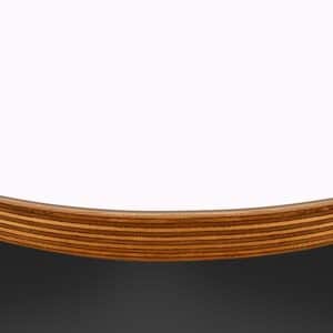 Fenix Bianco Alaska 0030 Ultramatt Laminate 1 side Birch Ply Round Table Top (Pack of 10) 596mm diameter x 20mm
