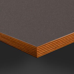 Fenix Cacao Orinoco 0749 Ultramatt Laminate 1 side Birch Ply Table Top (Pack of 10) 596x596x20mm