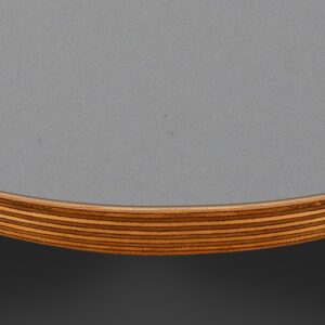 Fenix Grigio Antrim 0752 Ultramatt Laminate 1 side Birch Ply Round Table Top (Pack of 10) 596mm diameter x 20mm