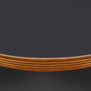 Fenix Grigio Bromo 0724 Ultramatt Laminate 1 side Birch Ply Round Table Top (Pack of 10) 596mm diameter x 20mm
