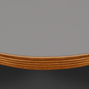 Fenix Grigio Efeso 0725 Ultramatt Laminate 1 side Birch Ply Round Table Top (Pack of 10) 596mm diameter x 20mm