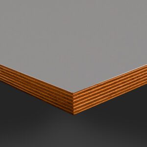 Fenix Grigio Efeso 0725 Ultramatt Laminate 1 side Birch Ply Table Top (Pack of 10) 596x596x20mm