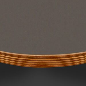 Fenix Grigio Londra 0718 Ultramatt Laminate 1 side Birch Ply Round Table Top (Pack of 10) 596mm diameter x 20mm