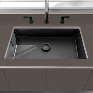 Fenix Grigio Londra 0718 Laminate 1 side Birch Ply Worktop & Splashback (Pair) 2x3030x(640+100)x20mm