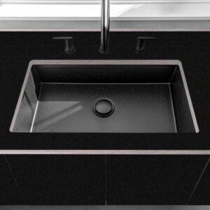 Fenix Nero Ingo 0720 Laminate 1 side Birch Ply Worktop & Splashback (Pair) 2x3030x(640+100)x20mm