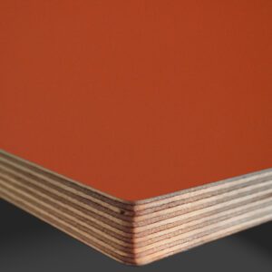 Fenix Rosso Namib 0789 Ultramatt Laminate Faced Birch Ply Furniture Board 3030x1200x20mm
