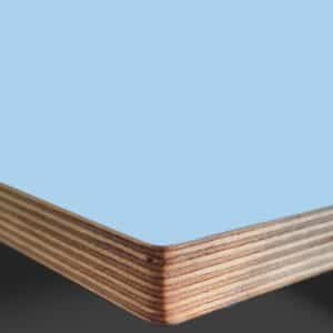 Formica Peaceful Blue F0231 Matte58 Laminate Faced Birch Ply Furniture Board 3030x1200x20mm
