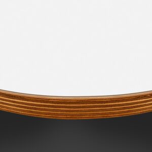 Formica Aries F1093 Matte58 Laminate 1 Side Birch Ply Round Table Top (Pack of 10) 596mm diameter