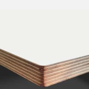 Formica Blanc Polaire F2274 Matte58 Laminate Faced Birch Ply Furniture Board 3030x1200x20mm
