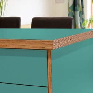 Formica Capri F1326  Matte58 Laminate 1 side Birch Ply Worktop Island  3030x1200x32mm