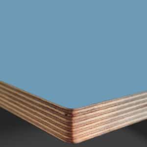 Formica China Blue F7884 Matte58 Laminate Faced Birch Ply Furniture Board 3030x1200x20mm