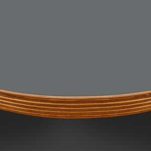 Formica Citadel F9266 Matte58 Laminate 1 Side Birch Ply Round Table Top (Pack of 10) 596mm diameter x 20mm