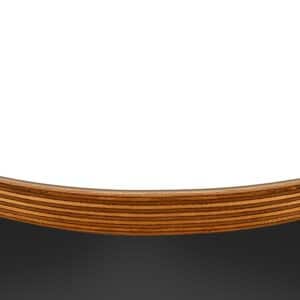 Formica Crystal White F3091 Matte58 Laminate 1 Side Birch Ply Round Table Top (Pack of 10) 596mm diameter x 20mm