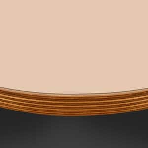 Formica Cygnet F3030 Matte58 Laminate 1 Side Birch Ply Round Table Top (Pack of 10) 596mm diameter x 20mm