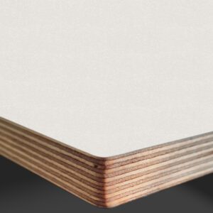 Formica Retro Geo White F5270 Matte58 Laminate Faced Birch Ply Furniture Board 3030x1200x20mm