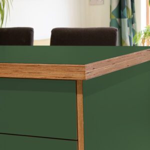 Formica Fir F8237 Matte58 1 side Birch Ply Worktop Island 3030x1200x32mm