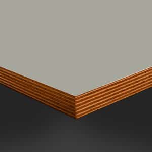 Formica Fog F7961  Matte58 Laminate 1 side Birch Ply Table Top (Pack of 10) 596x596x20mm
