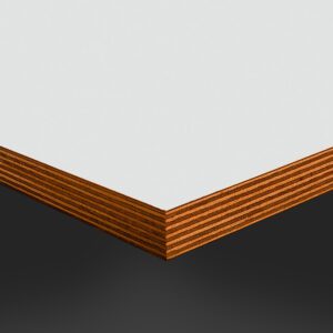 Formica Glacier F7938 Matte58 Laminate 1 Side Birch Ply Table Top (Pack of 10) 596x596x20mm