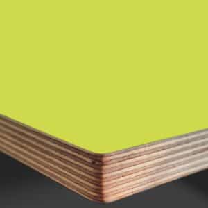 Formica Lemon F8755 Matte58 Laminate Faced Birch Ply Furniture Board 3030x1200x20mm