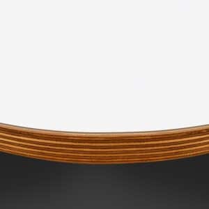 Formica Malibu F2010 Matte58 Laminate 1 Side Birch Ply Round Table Top (Pack of 10) 596mm diameter x 20mm