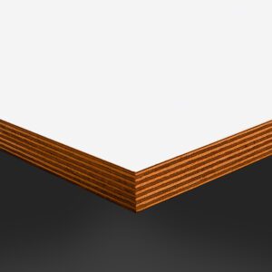 Formica Malibu F2010 Matte58 Laminate 1 side Birch Ply Table Top (Pack of 10) 596x596x20mm