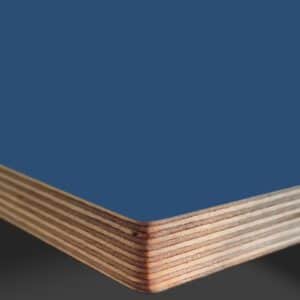 Formica Marine Blue F7914 Matte58 Laminate Faced Birch Ply Furniture Board 3030x1200x20mm