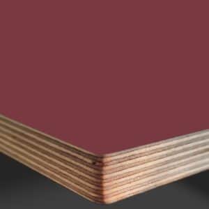 Formica New Burgundy F7966 Matte58 Laminate Faced Birch Ply Furniture Board 3030x1200x20mm