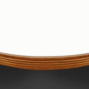 Formica Polar White F2255 Matte58 Laminate 1 side Birch Ply Round Table Top (Pack of 10) 596mm diameter x 20mm