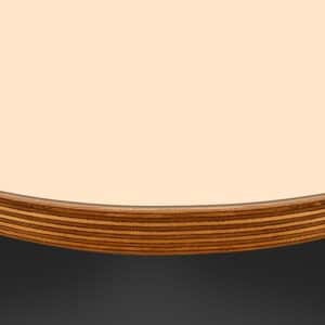 Formica Seringa F2273 Matte58 Laminate 1 Side Birch Ply Round Table Top (Pack of 10) 596mm diameter x 20mm