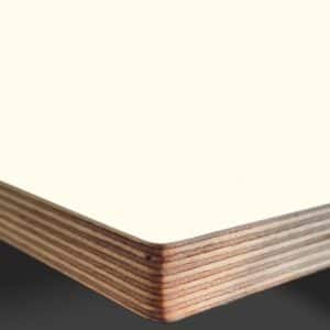 Formica Sno White F2296 Matte58 Laminate Faced Birch Ply Furniture Board 3030x1200x20mm