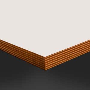 Formica  Surf F7923 Matte58 Laminate 1 side Birch Ply Table Top (Pack of 10) 596x596x20mm