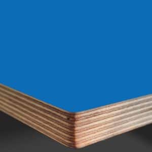 Formica Tropical Blue F2828 Matte58 Laminate Faced Birch Ply Furniture Board 3030x1200x20mm