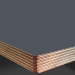 L & P Grey 021  Satin Laminate Faced Birch Ply Furniture Board 3030x1200x20mm
