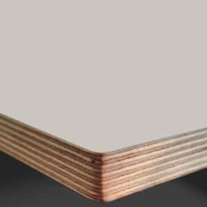 L & P Grey 028  Satin Laminate Faced Birch Ply Furniture Board 3030x1200x20mm