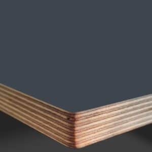 L & P Grey 036 Gloss Laminate Faced Birch Ply Furniture Board 3030x1200x20mm