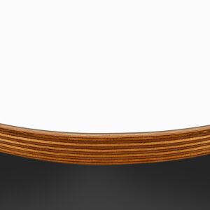 L & P White 006  Satin Laminate 1 Side Birch Ply Round Table Top (Pack of 10) 596mm diameter x 20mm